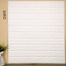 Load image into Gallery viewer, Self-adhesive wallpaper brick pattern 3d wall stickers waterproof