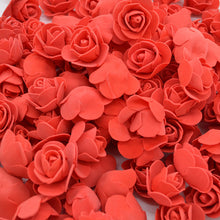 Load image into Gallery viewer, 50Pcs/lot Artificial Craft PE Foam Rose Flowers Wedding