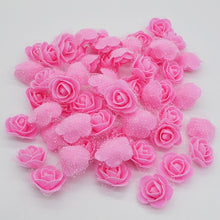 Load image into Gallery viewer, 100Pcs/lot Handmade PE Foam Rose Flowers Wedding