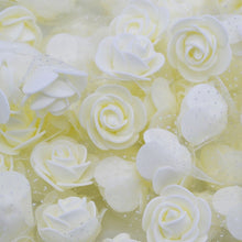 Load image into Gallery viewer, 50Pcs/lot 3.5cm Mini PE Foam Rose Heads Artificial Silk