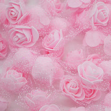 Load image into Gallery viewer, 50Pcs/lot 3.5cm Mini PE Foam Rose Heads Artificial Silk