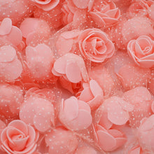 Load image into Gallery viewer, 50Pcs/lot 3.5cm Mini PE Foam Rose Heads Artificial Silk