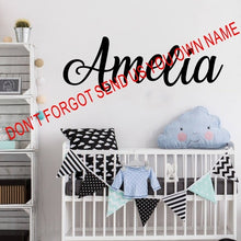 Load image into Gallery viewer, YOYOYU Name Wall Decal, Personalized  Wall Sticker,