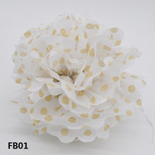 Load image into Gallery viewer, 10Pcs/lot 10cm Artificial Paper Craft Paper Pom Poms