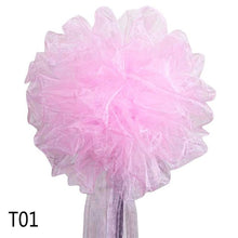 Load image into Gallery viewer, 30cm Polyester Tulle Pom Pom Flowers Ball Party