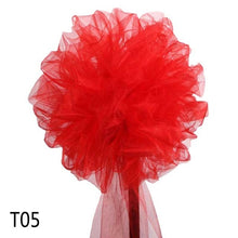 Load image into Gallery viewer, 30cm Polyester Tulle Pom Pom Flowers Ball Party