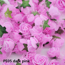 Load image into Gallery viewer, 50/100 pcs 2cm Mini PE Foam Flower Fake Artificial Rose