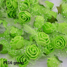 Load image into Gallery viewer, 50/100 pcs 2cm Mini PE Foam Flower Fake Artificial Rose