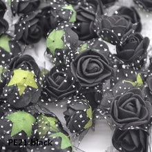 Load image into Gallery viewer, 50/100 pcs 2cm Mini PE Foam Flower Fake Artificial Rose