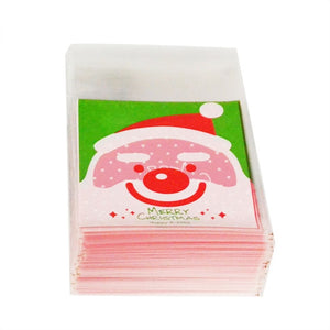 50Pcs Christmas Cookie Candy Package