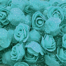 Load image into Gallery viewer, 50Pcs/lot 3.5cm Mini PE Foam Rose Heads Artificial Silk