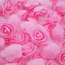 Load image into Gallery viewer, 50Pcs/lot 3.5cm Mini PE Foam Rose Heads Artificial Silk