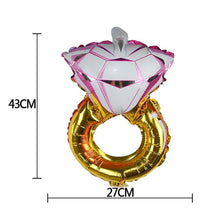 Load image into Gallery viewer, 1Pc 8 Styles Big Balloon Inflatable Diamond