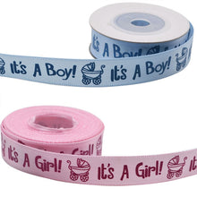 Load image into Gallery viewer, 10yard/roll 15MM It's A Boy Its A Girl