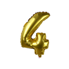 Load image into Gallery viewer, 1pc 16inch Alphabet Numbers Ballons Matte