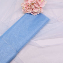 Load image into Gallery viewer, 48/72cm 10 meters Sheer Crystal Organza Tulle Roll Fabric for Wedding