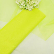 Load image into Gallery viewer, 48/72cm 10 meters Sheer Crystal Organza Tulle Roll Fabric for Wedding
