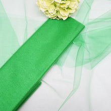 Load image into Gallery viewer, 48/72cm 10 meters Sheer Crystal Organza Tulle Roll Fabric for Wedding