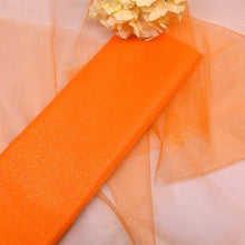 Load image into Gallery viewer, 48/72cm 10 meters Sheer Crystal Organza Tulle Roll Fabric for Wedding