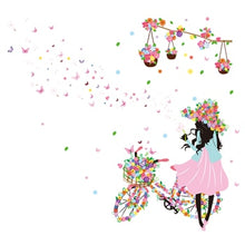 Load image into Gallery viewer, [SHIJUEHEZI] Fairy Girl Wall Stickers DIY Butterflies
