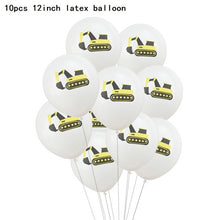 Load image into Gallery viewer, Felt Happy Birthday Banner Gold White