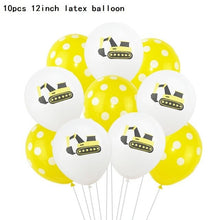 Load image into Gallery viewer, Felt Happy Birthday Banner Gold White