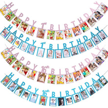 Load image into Gallery viewer, 1 Set Happy Birthday Photo Banner DIY
