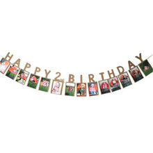 Load image into Gallery viewer, 1 Set Happy Birthday Photo Banner DIY