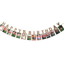 Load image into Gallery viewer, 1 Set Happy Birthday Photo Banner DIY