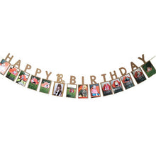 Load image into Gallery viewer, 1 Set Happy Birthday Photo Banner DIY