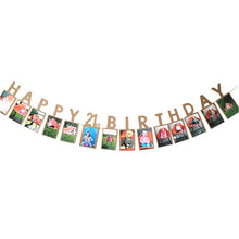 Load image into Gallery viewer, 1 Set Happy Birthday Photo Banner DIY