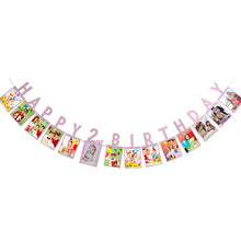 Load image into Gallery viewer, 1 Set Happy Birthday Photo Banner DIY