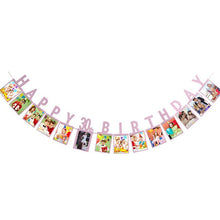 Load image into Gallery viewer, 1 Set Happy Birthday Photo Banner DIY