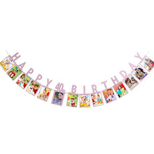 Load image into Gallery viewer, 1 Set Happy Birthday Photo Banner DIY