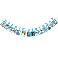 Load image into Gallery viewer, 1 Set Happy Birthday Photo Banner DIY