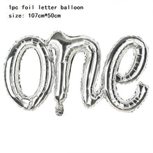 Load image into Gallery viewer, 40inch Number 1 Balloon Baby Boy Girl