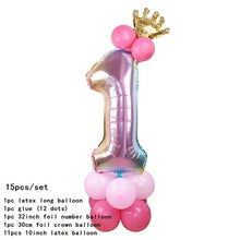 Load image into Gallery viewer, 40inch Number 1 Balloon Baby Boy Girl