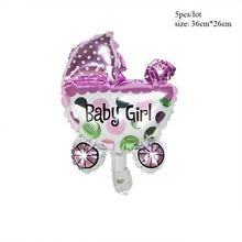 Load image into Gallery viewer, 5pc/lot Baby Boy Girl Balloon Blue Pink