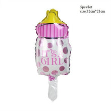 Load image into Gallery viewer, 5pc/lot Baby Boy Girl Balloon Blue Pink