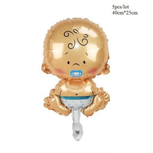Load image into Gallery viewer, 5pc/lot Baby Boy Girl Balloon Blue Pink