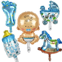 Load image into Gallery viewer, 5pc/lot Baby Boy Girl Balloon Blue Pink