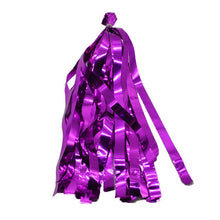 Load image into Gallery viewer, 5pcs Foil Tissue Paper Tassel DIY Garland