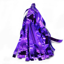 Load image into Gallery viewer, 5pcs Foil Tissue Paper Tassel DIY Garland