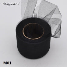 Load image into Gallery viewer, 25 Yards 2 Inches 50 Colors Shiny Crystal Tulle Roll