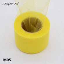 Load image into Gallery viewer, 25 Yards 2 Inches 50 Colors Shiny Crystal Tulle Roll