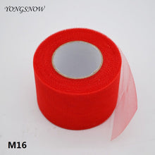 Load image into Gallery viewer, 25 Yards 2 Inches 50 Colors Shiny Crystal Tulle Roll
