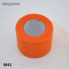 Load image into Gallery viewer, 25 Yards 2 Inches 50 Colors Shiny Crystal Tulle Roll