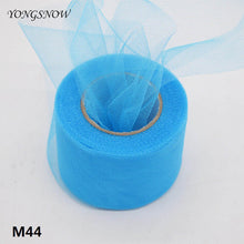 Load image into Gallery viewer, 25 Yards 2 Inches 50 Colors Shiny Crystal Tulle Roll