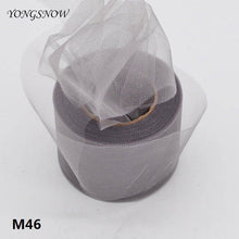 Load image into Gallery viewer, 25 Yards 2 Inches 50 Colors Shiny Crystal Tulle Roll