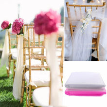 Load image into Gallery viewer, 45cm*5meter Sheer Crystal Organza Tulle